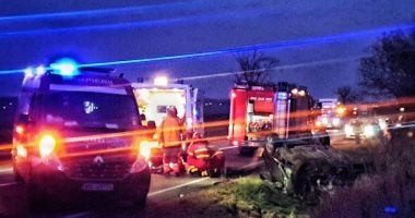 Stire din Eveniment : Accident grav pe DN2: trei morți și șase răniți