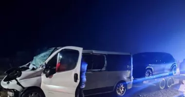 Stire din Eveniment : Accident grav cu 12 victime pe autostrada A1. A fost activat Planul Roșu de intervenție
