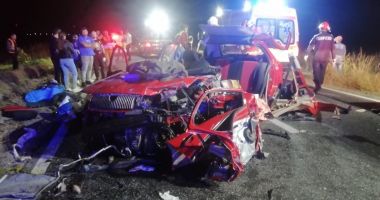 Accident deosebit de grav la ieșirea din Mihai Viteazu. O persoană a decedat, iar alte cinci au avut nevoie de îngrijiri medicale - 2