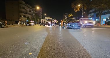 GALERIE FOTO Accident în zona ICIL între o autoutilitară și un autoturism - 3