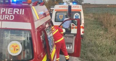 Stire din Eveniment : Acident rutier provocat de un bărbat de 79 de ani. Victimele au fost transportate la spital