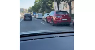 Accident în lanț în zona Far din Constanța: cinci autoturisme implicate