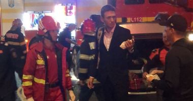 Două autoturisme s-au ciocnit violent în intersecția de la Miga. În urma impactului o mașină s-a răsturnat