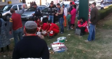 ACCIDENT RUTIER GRAV. Bătrâna luată pe capotă de un Audi a murit / Galerie foto-video - 2
