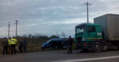 FOTO ȘI VIDEO. ACCIDENT RUTIER GRAV la ieșirea din Constanța. CINCI VICTIME! Update - 3