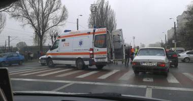 GALERIE FOTO și VIDEO / ACCIDENT RUTIER pe bulevardul Brătianu. Minor lovit pe trecerea de pietoni - 2