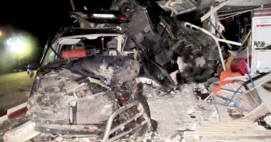 IMAGINI ȘOCANTE! Carnagiu din cauza vitezei. Patru tineri și-au găsit sfârșitul la peste 200 km/h - 2