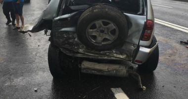 Accident grav  între Eforii. Trei persoane au fost rănite - 3