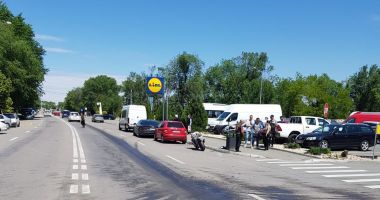 Accident rutier în Medgidia! Un motociclist a fost rănit - 2