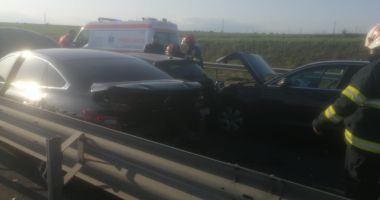 Accident rutier pe Autostrada Soarelui, pe sensul de mers spre București - 2