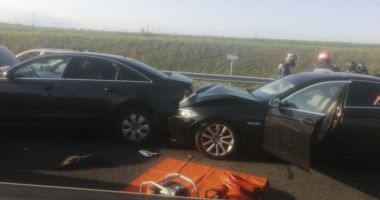 Accident rutier pe Autostrada Soarelui, pe sensul de mers spre București - 3
