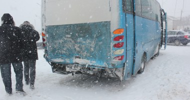 Cum s-a produs accidentul de azi-dimineață, din Lazu - 4