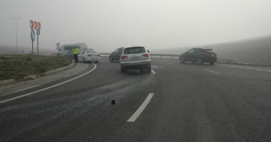 Accident  în sensul giratoriu  de la Agigea - Galerie FOTO - 4