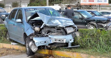Accident spectaculos pe varianta Constanței - 2