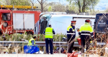 Stire din Actualitate : Grav accident de autocar  la Barcelona. 24 de victime