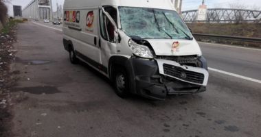 Accident rutier pe Autostrada Soarelui. O persoană a fost dusă la spital - 2
