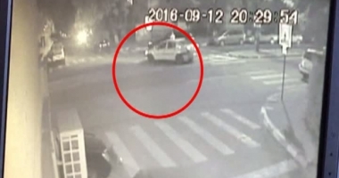 Accident rutier TERIBIL, surprins de camerele video