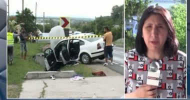 Stire din Eveniment : GRAV ACCIDENT PROVOCAT DE UN COPIL DE 14 ANI, FOARTE BEAT, CU O MAȘINĂ FURATĂ