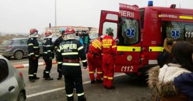 Grav accident rutier  pe bd. Aurel Vlaicu. 5 victime! - 2