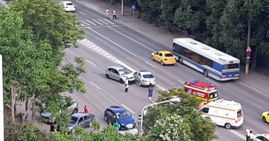 Accident rutier produs în zona CET