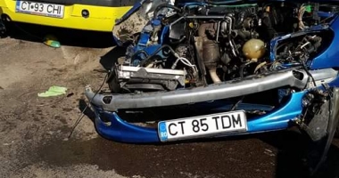 GALERIE FOTO. ACCIDENT RUTIER MORTAL LA IEȘIRE DIN CONSTANȚA. UN TÂNĂR A MURIT - 2