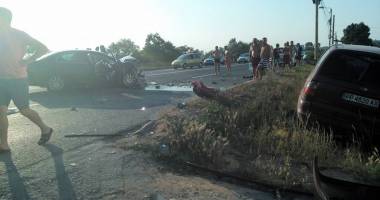 Stire din Eveniment : Carambol rutier! Bebeluș mort într-un accident la Eforie