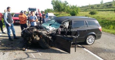 Accident în lanț pe E85, după ce patru mașini s-au ciocnit
