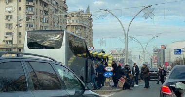 GRAV accident de circulație, cu patru victime încarcerate