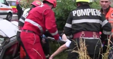GRAV ACCIDENT RUTIER! Sunt 9 victime