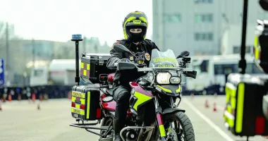 Accident rutieri pe strada I. Gh. Duca, în municipiul Constanța. Intervine motocicleta SMURD - 2