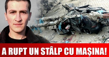 Stire din Eveniment : Tânăr mort într-un grav accident în zona podului de la Doraly. GALERIE FOTO