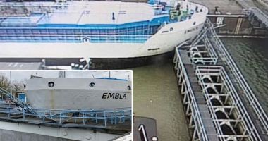 Accident naval într-o ecluză din Țările de Jos