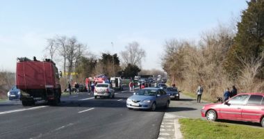UPDATE. GALERIE FOTO-VIDEO / ACCIDENT RUTIER GRAV LA NEPTUN! MAI MULTE VICTIME - 6