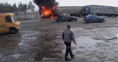 VIDEO/ ACCIDENT teribil cu TREI MORȚI