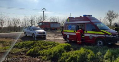 Stire din Eveniment : Accident soldat cu decesul unui şofer. În autoturism se aflau şi doi copii