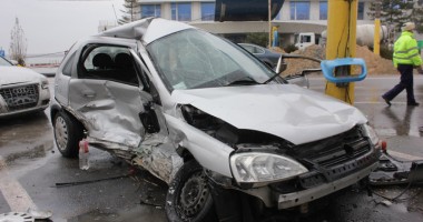 Impact violent în stațiunea Mamaia
