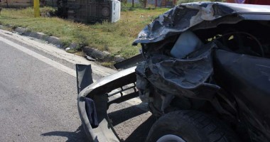 GALERIE FOTO ȘI VIDEO / Accident în lanț la ieșirea din Valu lui Traian - 3