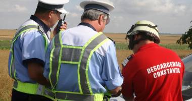 Ziua și accidentul! Impact în sensul giratoriu