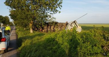 GALERIE FOTO / Accident rutier la intrare în Amzacea, județul Constanța - 3