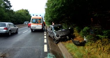 Accident rutier, în apropiere de Lazu! Un începător a intrat cu mașina în șanț - 3