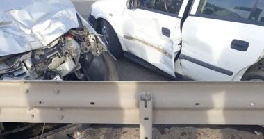 Galerie foto. Accident grav, la ieșire de pe podul Ovidiu. Sunt implicate două autoturisme și un tir - 4
