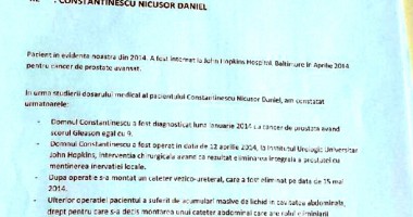 Galerie FOTO. Acte medicale privind sănătatea lui Nicușor Constantinescu, apostilate de Departamentul de Stat al SUA - 6