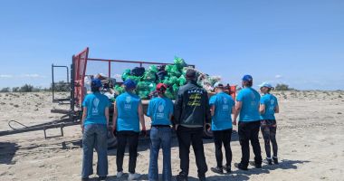 Stire din Social : Acțiune de ecologizare pe plaja din Sfântu Gheorghe: 700 kg de deșeuri colectate de voluntari