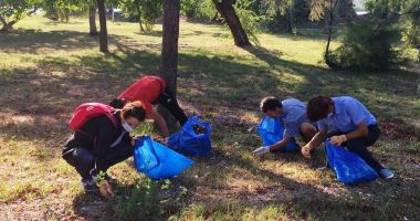 Stire din Sport : AS SanaSport, implicată în acţiunea de ecologizare a Parcului Tăbăcărie
