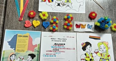 Stire din Social : Unirea Principatelor Române, sărbătorită de copiii centrelor sociale din Constanța