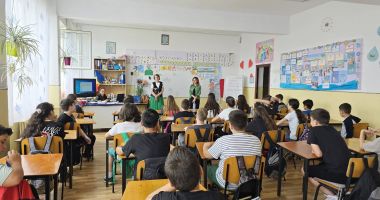 Stire din Social : Ziua Mondială a Mediului, celebrată de elevii din Murfatlar