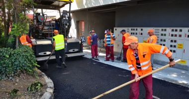Stire din Politică-Administrație : Administrația locală a amenajat o nouă parcare în Constanța