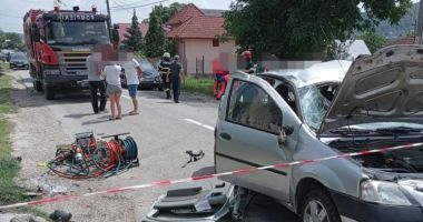 Accident grav; un bărbat de 75 de ani a murit