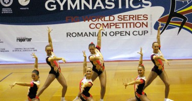 Stire din Sport : Gimnastică aerobică de clasă, în week-end, la Constanța