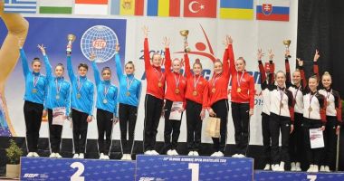 Stire din Sport : Aerobicii constănțeni, medaliați la Openul Slovaciei